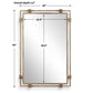Elsher - Mirror - Vintage Gold