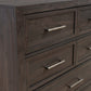 Modern Edge - 5 Drawer Chest - Brown