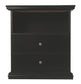 Maribel - One Drawer Night Stand - Black