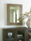Waltleigh - Accent Mirror - Distressed Brown