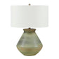 Natrone - Table Lamp - Brown,Gray,Green