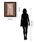 Delicate Stem - 28" x 34" Framed Wall Art - Beige