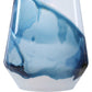 Windswept - 1 Light Mini Pendant - Blue & White