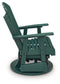 Shell Beach - Swivel Glider Chair - Green