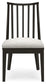 Galliden - Dining Upholstered Side Chair (Set of 2) - Black