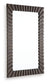 Advin - Accent Mirror - Dark Brown