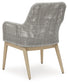 Seton Creek - Arm Chair With Cushion (Set of 2) - Gray