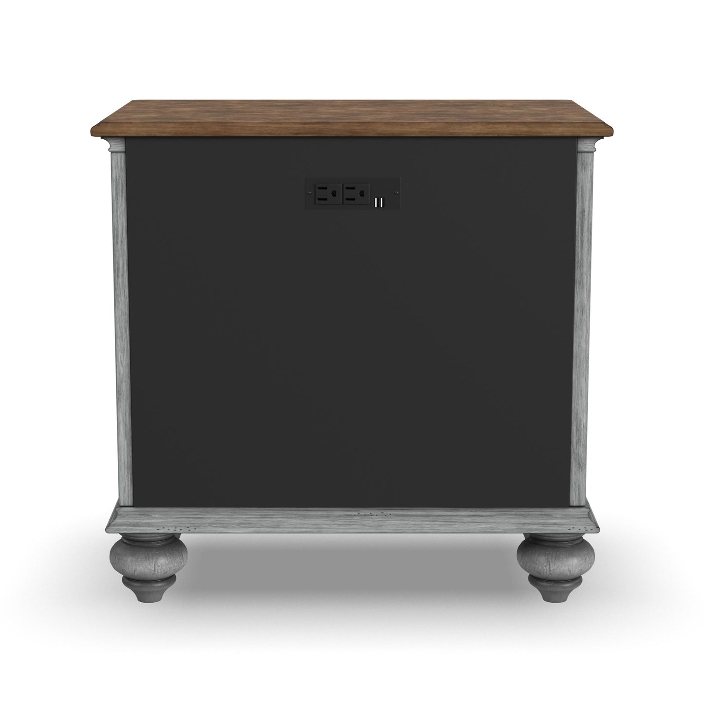 Plymouth - Nightstand - Gray