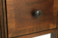 Breegin - Chair Side End Table - Removable Tray - Brown