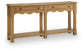Whitmund - Console Sofa Table - Light Brown