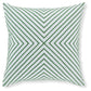 Bellvale - Pillow (Set of 4) - Green / White