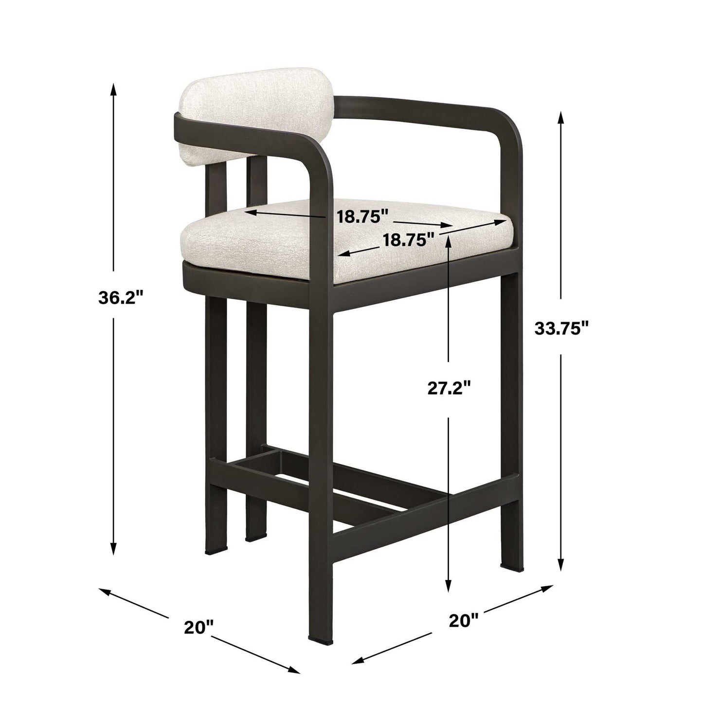 Kalmar - Outdoor Bar Stool