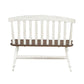 Al Fresco - Slat Back Bench (RTA) - White