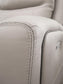 Gravier - 6-Piece Power Reclining Sectional With Storage Console - Gray