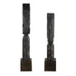 Cipher - Wood Totems (Set of 2) - Black