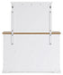 Ashbryn - Dresser And Mirror - White / Natural