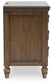 Sturlayne - Three Drawer Night Stand - Brown