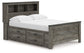 Frandern - Bookcase Panel Bed