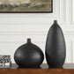 Bower - Vases (Set of 2) - Black