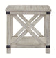 Carynhurst - Rectangular End Table - Whitewash