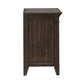 Paradise Valley - Nightstand With Charging Station - Saddle Brown