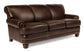 Bay Bridge - Leather Sofa, Nailhead Trim