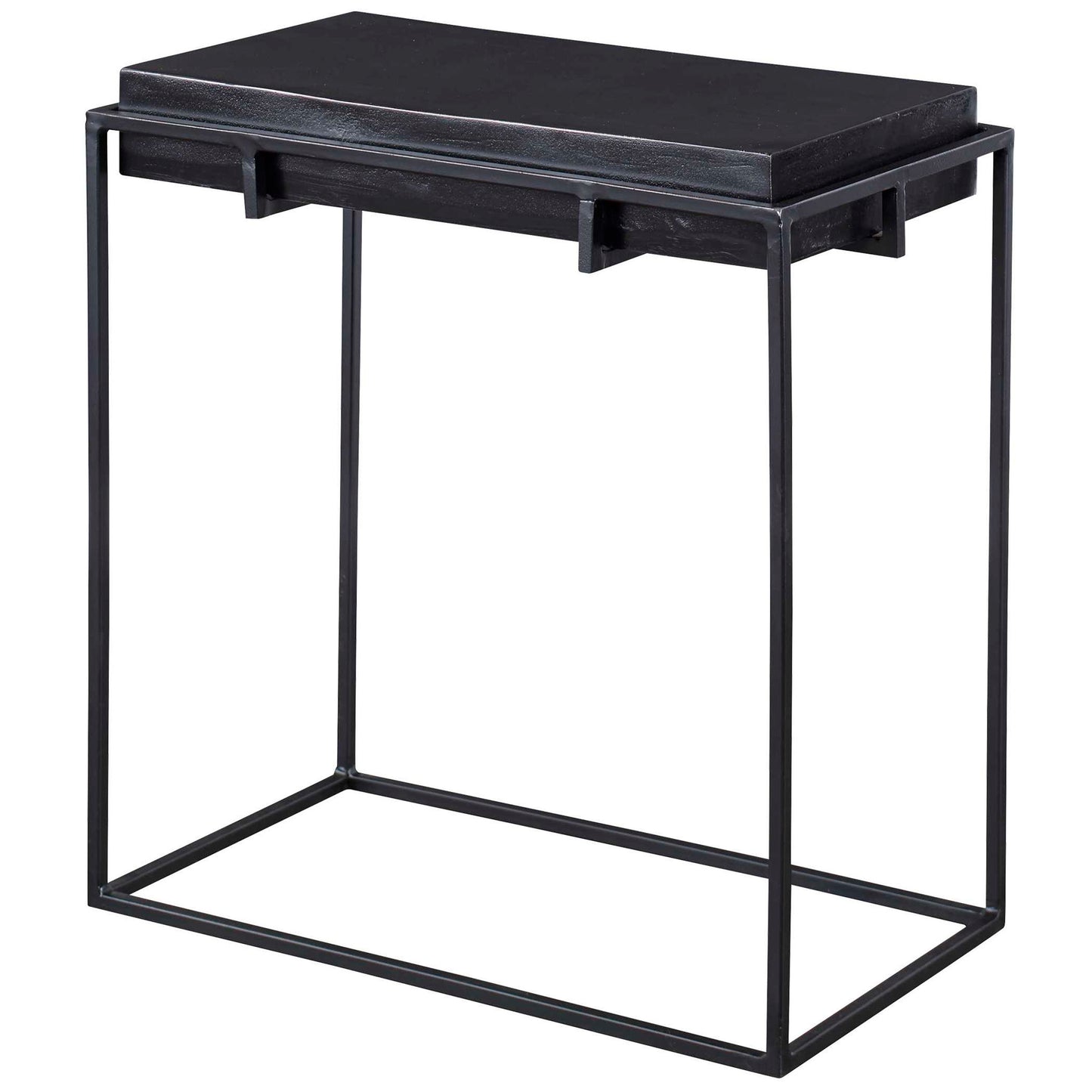 Telone - Modern Side Table - Black