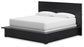 Londer - California King Panel Bed - Black