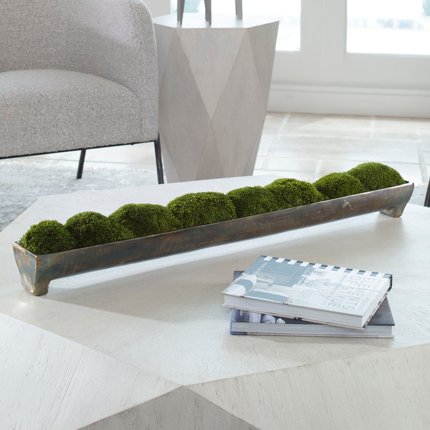 Canal - Moss Centerpiece