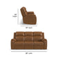 Ziggy - Power Reclining Sofa With Power Headrest, Lumbar, Heat & Massage