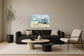 Seaside Retreat - 32" x 48" Framed Wall Art - Blue