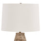Dunford - Aged Table Lamp - Brown / Gray
