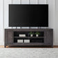 Fireplace TV Consoles - 78" Fireplace TV Console FTS - Dark Brown