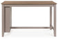Harperfeld - 5 Pc. - Dining Table And 4 Barstools - Natural / Gray