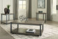 Wilmaden - Occasional Table Set (Set of 3) - Gray / Black