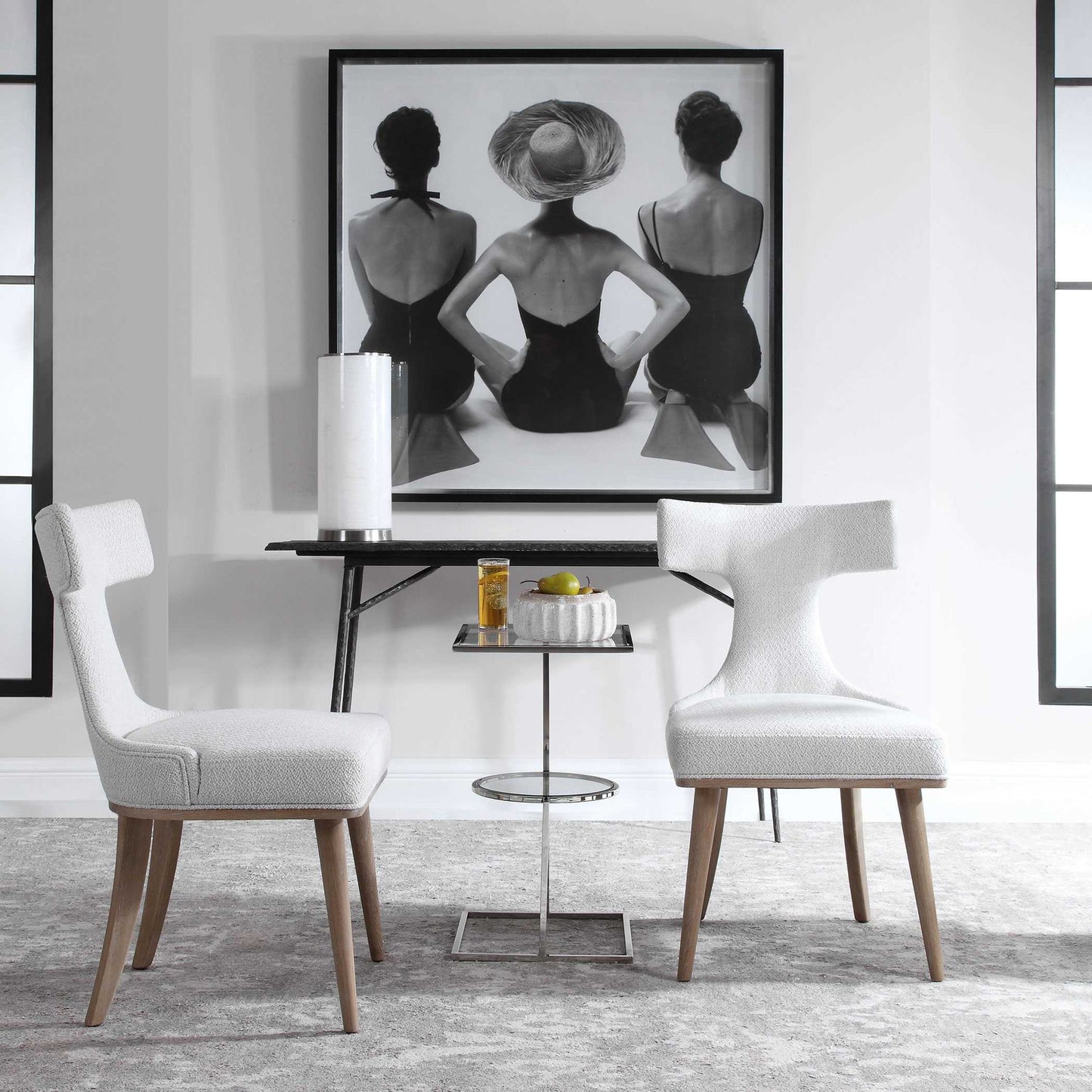 Klismos - Accent Chair (Set of 2) - White