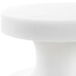 Balian - Outdoor Stone Drink Table - White
