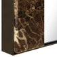 Hanover - Marble Mirror - Bronze / Brown / Gold