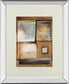 Abstract Il By Patricia Pinto - Mirror Framed Print Wall Art - Beige