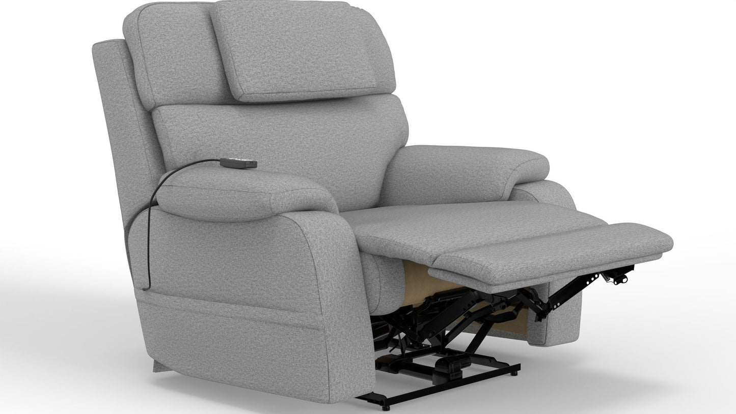 Dreamtime - 48" Power Headrest Power Lay Flat Recliner With CR3 Heat/Massage/Zero Gravity