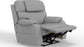 Dreamtime - 48" Power Headrest Power Lay Flat Recliner With CR3 Heat/Massage/Zero Gravity