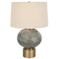 Lunia - Gray Glass Table Lamp