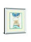 Magnetism II By Pi Studio Mirrored Frame - Blue
