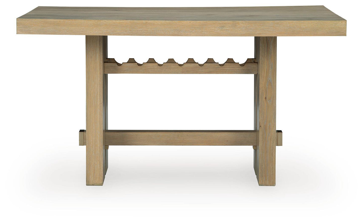 Lasinger - 5 Pc. - Counter Height Dining Table And 4 Barstools - Light Brown