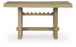 Lasinger - 5 Pc. - Counter Height Dining Table And 4 Barstools - Light Brown