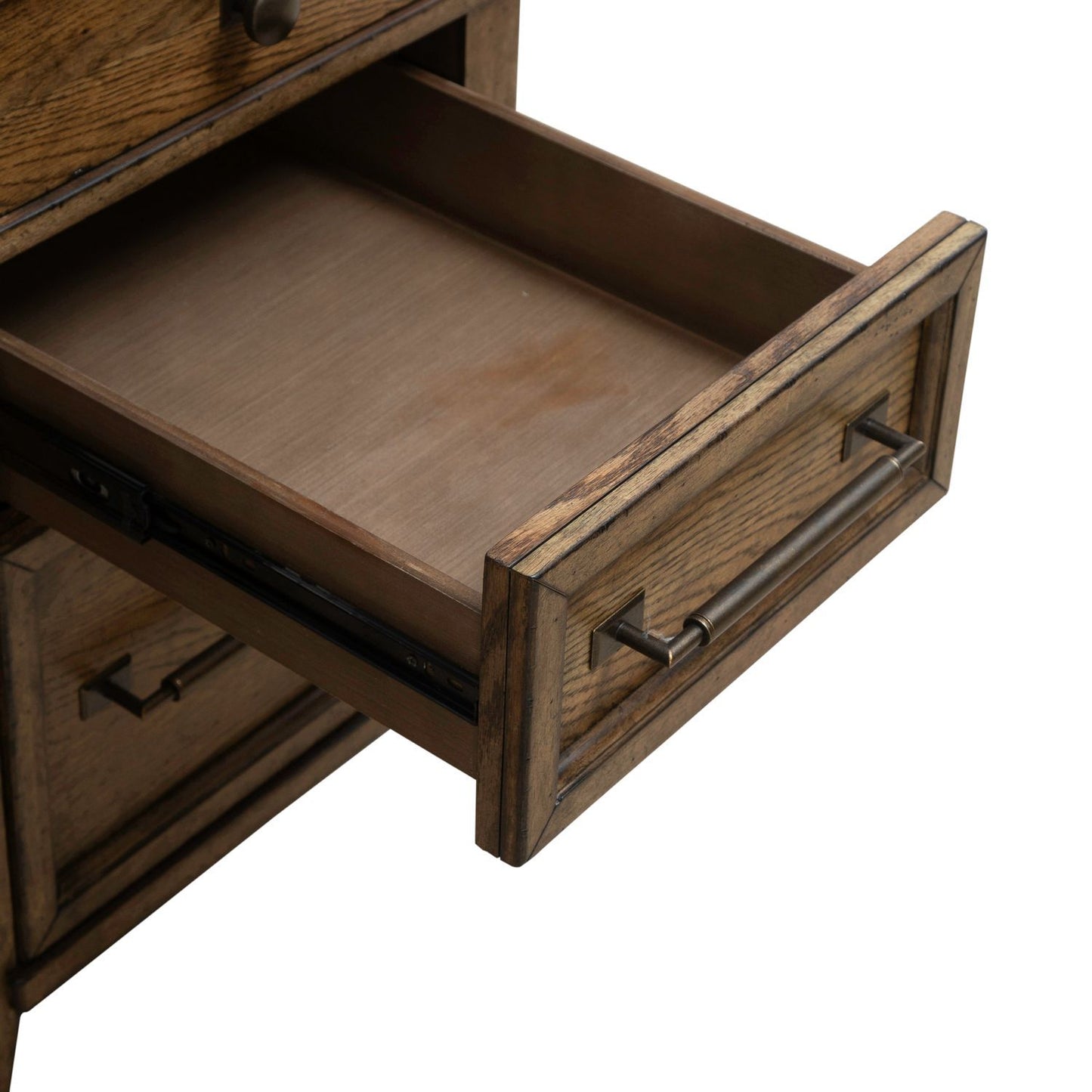 Carolina Park - Jr Executive Credenza - Brown