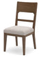 Cabalynn - Dining Uph Side Chair (Set of 2) - Oatmeal / Light Brown