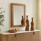 Bishop - Gunstock Oak Mirror - Woodtone