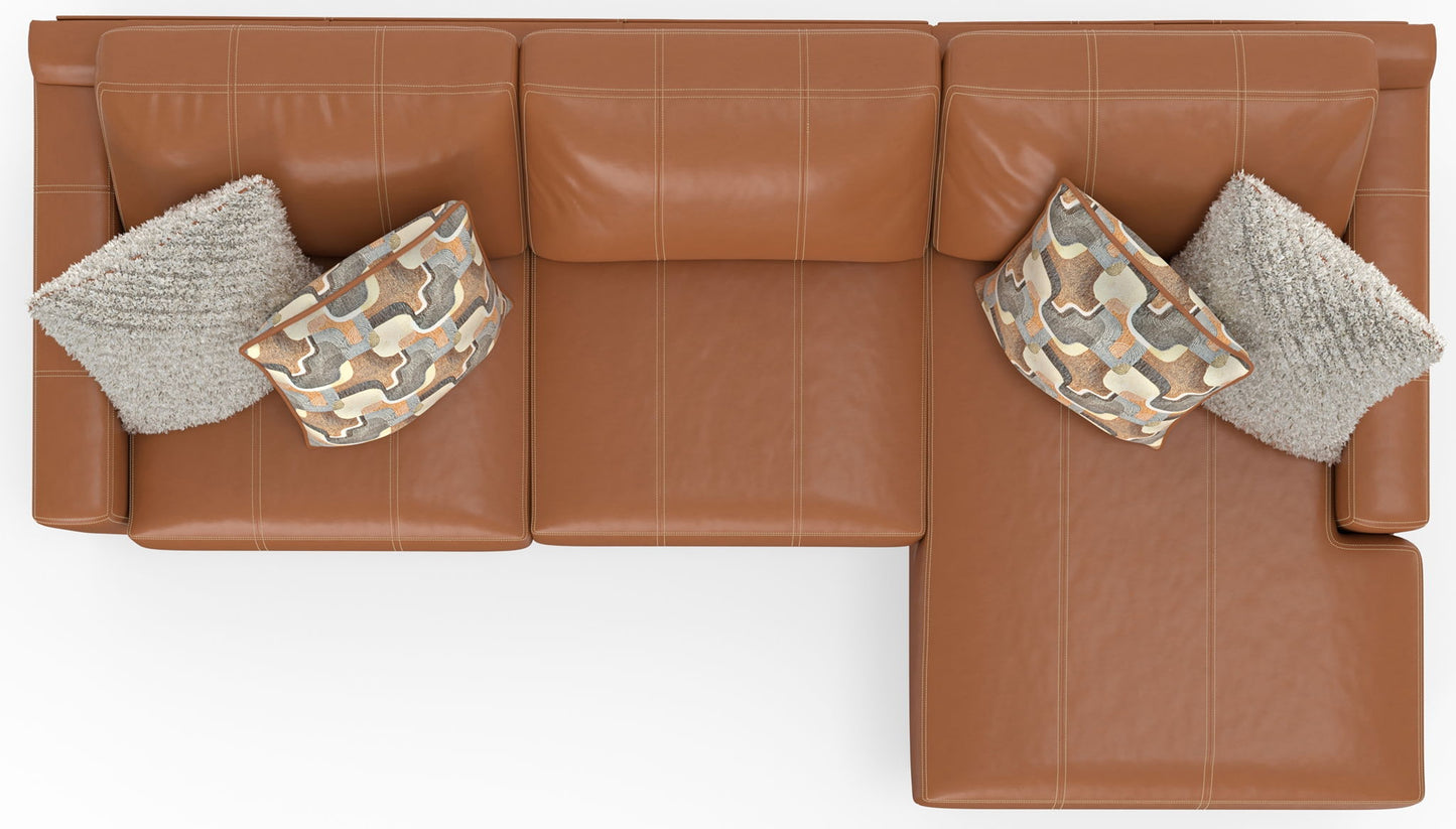 Minori - Italian Leather Sectional