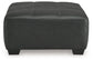 Brixley Pier - Oversized Accent Ottoman - Graphite